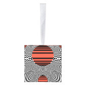 Memphis OpArt Decoratie (Rechts)
