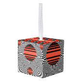 Memphis OpArt Decoratie (Achter hoekig)