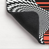 Memphis OpArt Muismat (Hoek)
