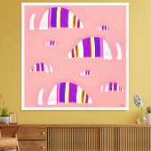 Memphis Opossums Canvas Afdruk (Insitu (Woonkamer))