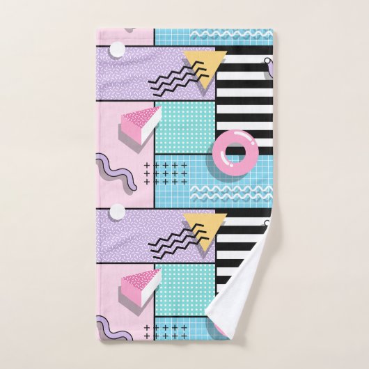 Memphis Party Bad Handdoek (Handdoek)