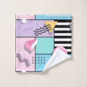 Memphis Party Bad Handdoek (Wasdoekje)