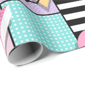 Memphis Party Cadeaupapier (Rol Hoek)