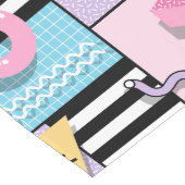 Memphis Party Lange Tafelloper (Hoek)