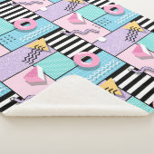 Memphis Party Sherpa Deken (3/4)