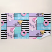 Memphis Party Strandlaken (Voorkant)