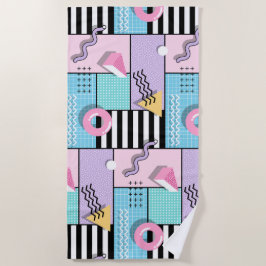 Memphis Party Strandlaken