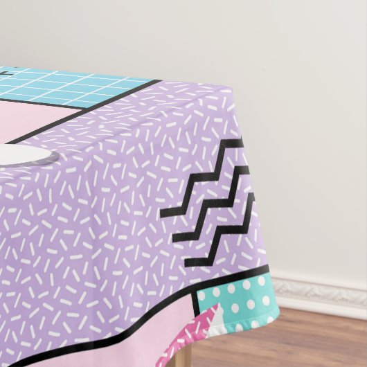 Memphis Party Tafelkleed (Voorbeeld)