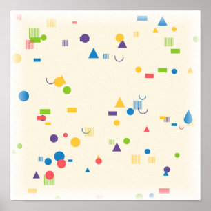 Memphis-patroon - Krachtige geometrische print