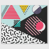 Memphis Pattern Cadeaupapier (Vlak)