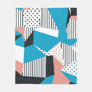 Memphis Pattern: Minimalistische Abstracte Trend Fleece Deken