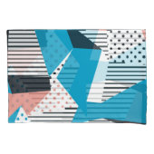 Memphis Pattern: Minimalistische Abstracte Trend Kussensloop (Voorkant)