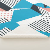 Memphis Pattern: Minimalistische Abstracte Trend Sherpa Deken (3/4)
