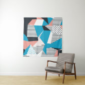 Memphis Pattern: Minimalistische Abstracte Trend Wandkleed (In situ)