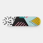 Memphis Pattern Persoonlijk Skateboard (Horizontaal)