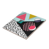 Memphis Pattern Tegeltje (Zijkant)