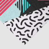 Memphis Pattern Tissuepapier (Detail)