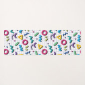 Memphis Pattern Yogamat (Achterkant (horizontaal))