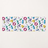 Memphis Pattern Yogamat (Voorkant (horizontaal))