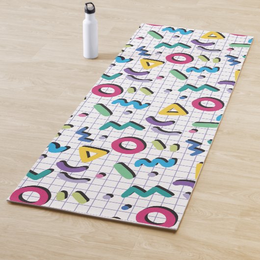 Memphis Pattern Yogamat (In situ)