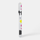 Memphis polka dots iPhone hoesje (Linkerkant)