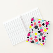 Memphis polka dots notitieboek (Binnen)