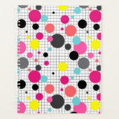 Memphis polka dots planner (Voorkant)