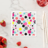 Memphis polka dots servet (Insitu)