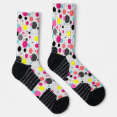 Memphis polka dots sokken (Rechts)