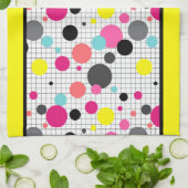 Memphis polka dots theedoek (Gevouwen)