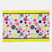 Memphis polka dots theedoek (Horizontaal)