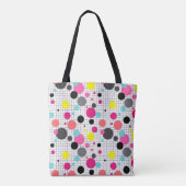 Memphis polka dots tote bag (Achterkant)