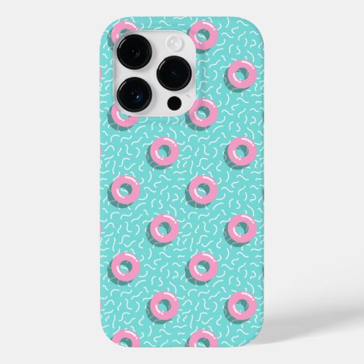 Memphis Polka Hoops Case-Mate iPhone Case (Achterkant)