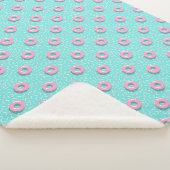 Memphis Polka Hoops Sherpa Deken (3/4)