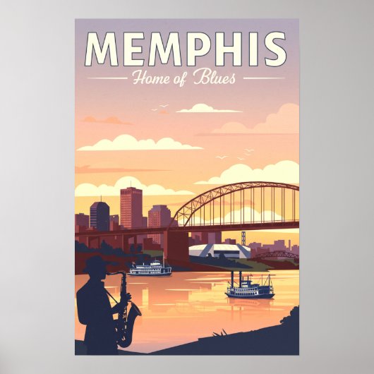 Memphis Poster (Voorkant)
