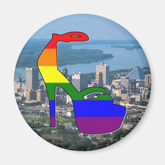 Memphis Pride Magneet (Voorkant)