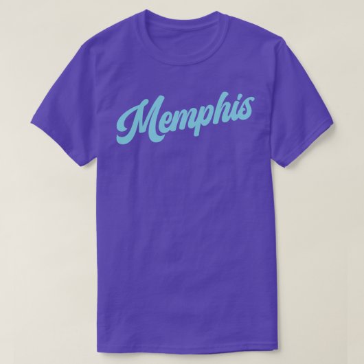 Memphis Retro Memphis Grizzlies T-shirt (Design voorkant)