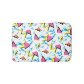 Memphis Retro Pattern Bathroom Mat (Voorkant)