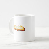 Memphis Retro  tekst Koffiemok (Voorkant links)