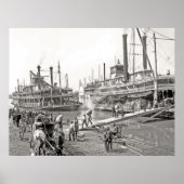 Memphis Riverboats Poster (Voorkant)