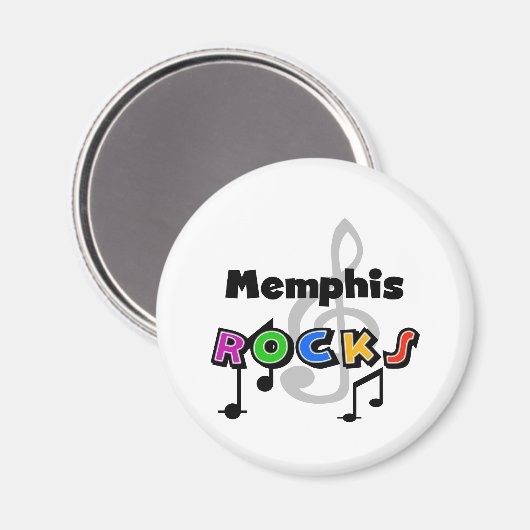 Memphis Rocks Magneet (Voorkant / Achterkant)