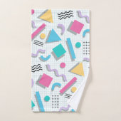 Memphis Shapes Bad Handdoek (Handdoek)