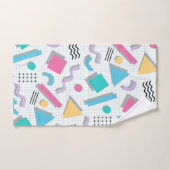 Memphis Shapes Bad Handdoek (Handdoek)
