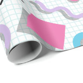 Memphis Shapes Cadeaupapier (Rol Hoek)