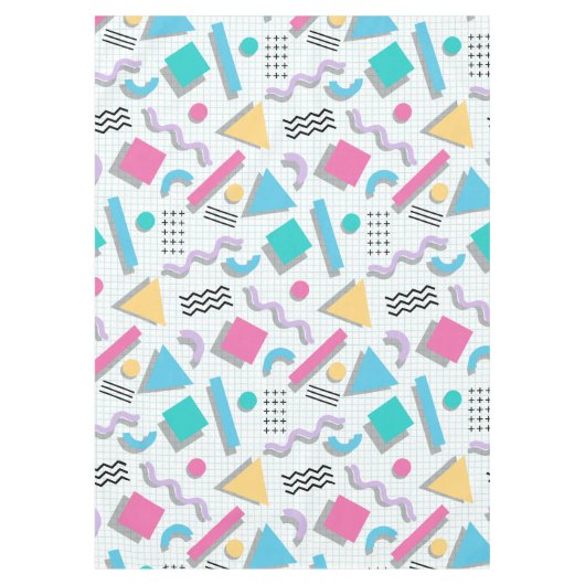 Memphis Shapes Tafelkleed (Voorkant)