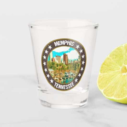 Memphis Shot Glas (Voorkant)