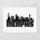 Memphis Skyline Briefkaart (Voorkant)
