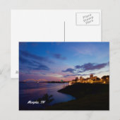 Memphis Skyline Briefkaart (Voorkant / Achterkant)