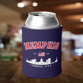 Memphis Skyline city – Est. 1819  Blikjeskoeler