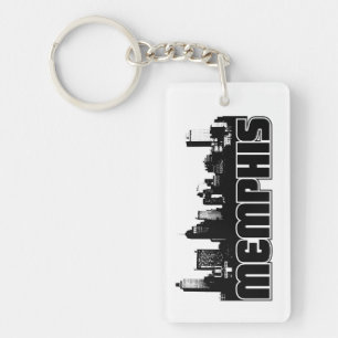 Memphis Skyline Sleutelhanger